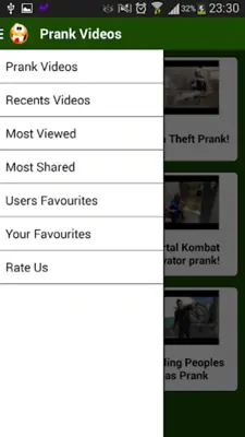 Prank Videos android App screenshot 5